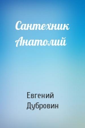 Обложка книги «Сантехник Анатолий» — Евгений Дубровин