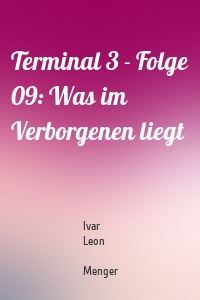 Terminal 3 - Folge 09: Was im Verborgenen liegt