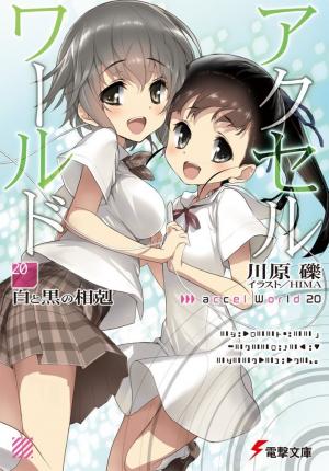 Обложка книги «Accel World 20: Противостояние белых и черных» — Рэки Кавахара
