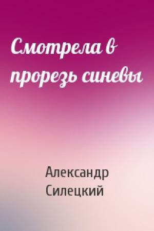 Обложка книги «Смотрела в прорезь синевы» — Александр Силецкий