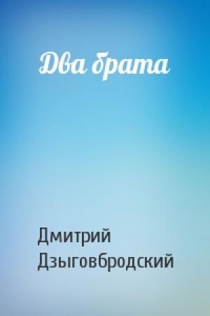 Обложка книги «Два брата» — Дмитрий Дзыговбродский