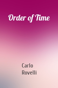 Order of Time