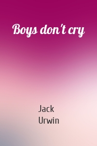 Boys don't cry