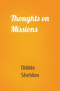 Thoughts on Missions