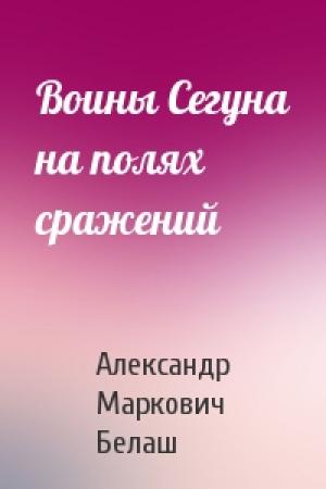 Обложка книги «Воины Сегуна на полях сражений» — Александр Белаш