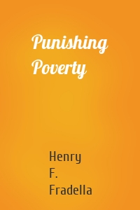 Punishing Poverty