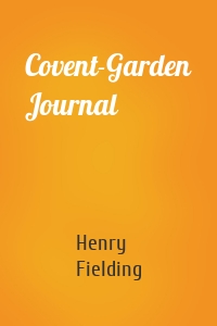 Covent-Garden Journal