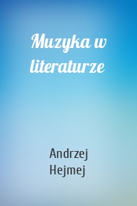 Muzyka w literaturze