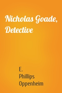 Nicholas Goade, Detective