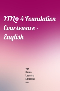 ITIL® 4 Foundation Courseware - English