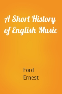 A Short History of English Music