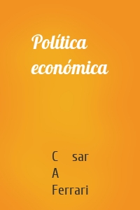 Política económica