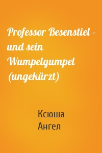 Professor Besenstiel - und sein Wumpelgumpel (ungekürzt)