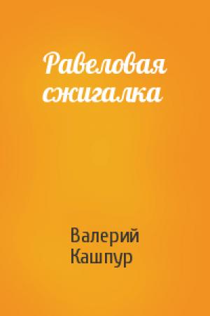 Обложка книги «Равеловая сжигалка» — Валерий Кашпур