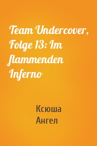 Team Undercover, Folge 13: Im flammenden Inferno