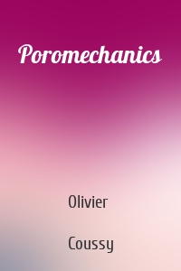 Poromechanics