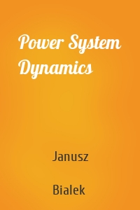 Power System Dynamics