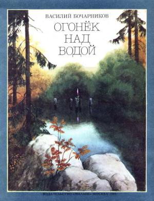 Обложка книги «Огонёк над водой» — Василий Бочарников