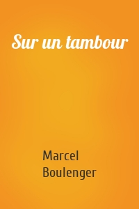 Sur un tambour