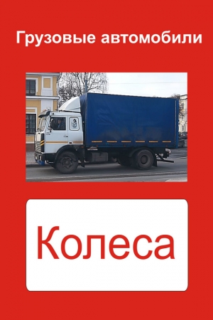 Обложка книги «Грузовые автомобили. Колеса» — Илья Мельников