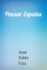 Pensar España