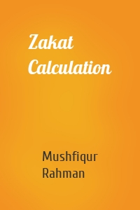 Zakat Calculation