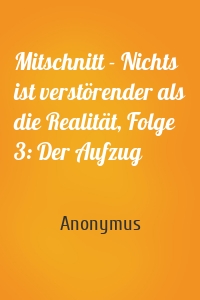 Mitschnitt - Nichts ist verstörender als die Realität, Folge 3: Der Aufzug