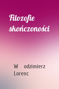 Filozofie skończoności