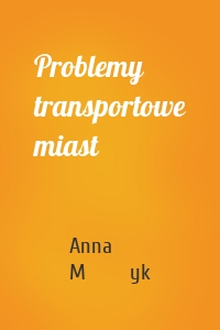 Problemy transportowe miast