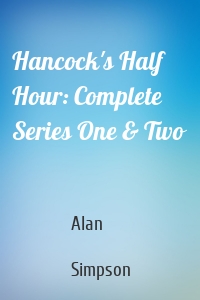 Hancock's Half Hour: Complete Series One & Two