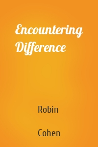 Encountering Difference