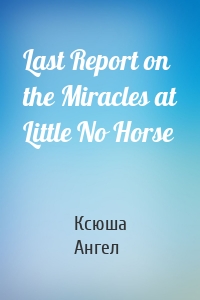 Last Report on the Miracles at Little No Horse