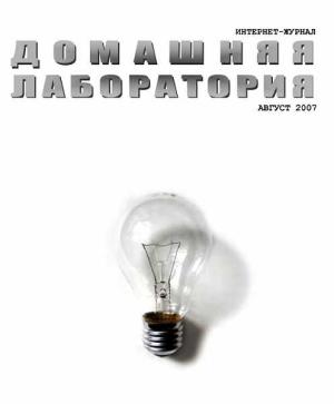 Обложка книги «Интернет-журнал "Домашняя лаборатория", 2007 №8»