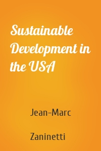 Sustainable Development in the USA