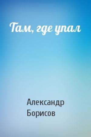 Обложка книги «Там, где упал» — Александр Борисов