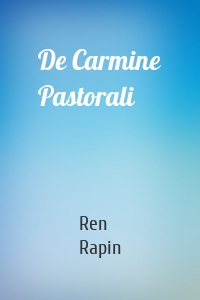 De Carmine Pastorali