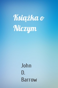 Książka o Niczym