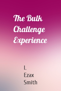 The Bulk Challenge Experience