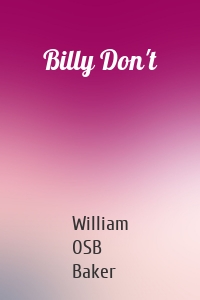 Billy Don't