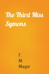 The Third Miss Symons