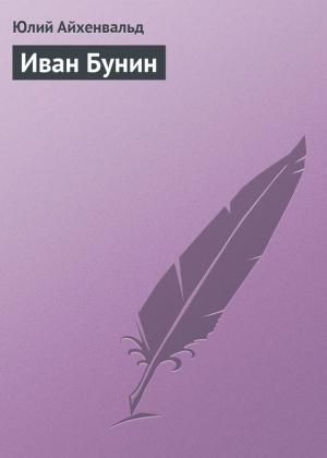 Обложка книги «Иван Бунин» — Юлий Айхенвальд