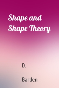 Shape and Shape Theory