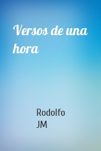 Versos de una hora
