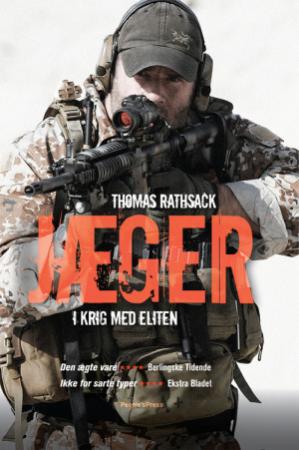 Обложка книги «Jæger – i krig med eliten» — Томас Ратсек