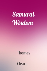 Samurai Wisdom