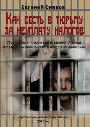Обложка книги «Как сесть в тюрьму за неуплату налогов» — Евгений Сивков