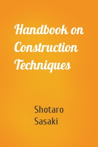 Handbook on Construction Techniques