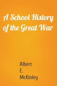 A School History of the Great War