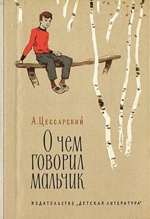 Обложка книги «О чем говорил мальчик» — Альберт Цессарский