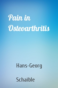 Pain in Osteoarthritis